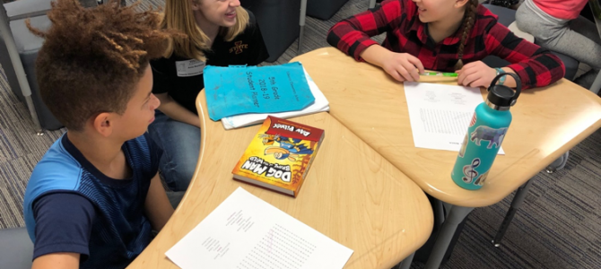 January 15, 2019: Visit to a 5th Grade Class at Edwards Elementary School